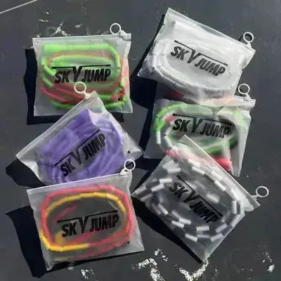 Corde à sauter perlée Dikkenek 🇧🇪 – Poignées incassables, Freestyle Sky Jump