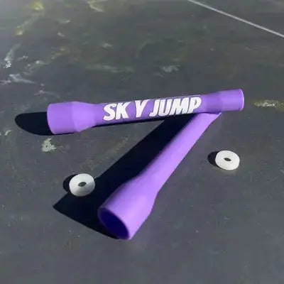 Corde à sauter PVC "Orange Fury" – Poignées incassables, Orange Sky Jump