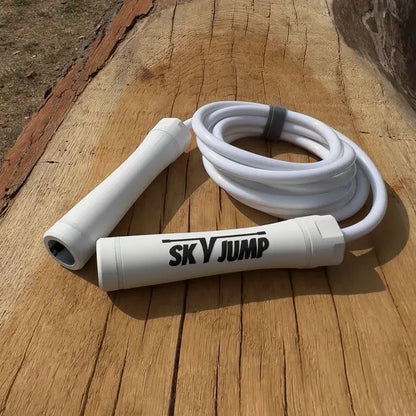 Corde à sauter lestée 500G blanche Skyjump