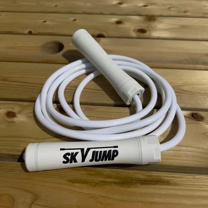 Corde à sauter lestée 500G blanche Skyjump