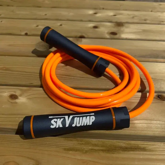 Corde à sauter lestée 500G orange - Skyjump