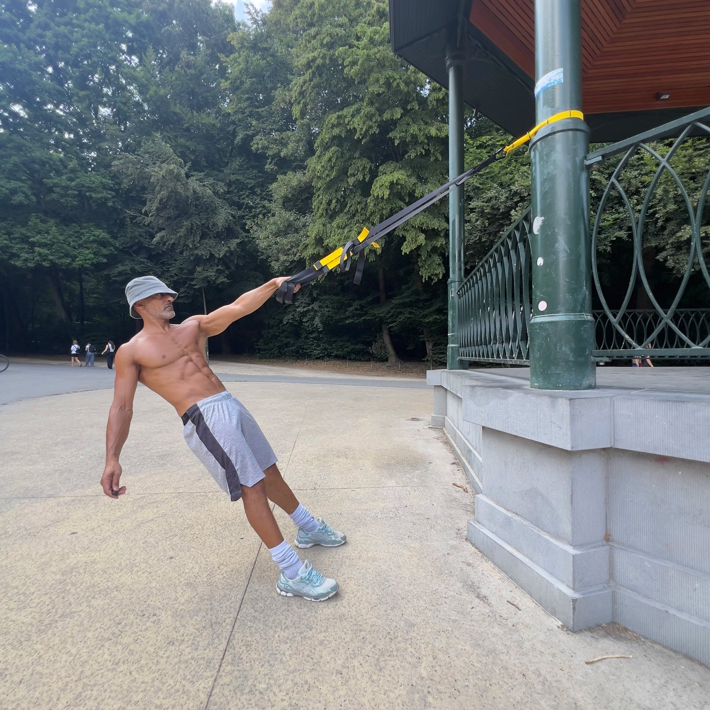 Sangles de suspension type TRX – Réglables 400 kg Sans marque