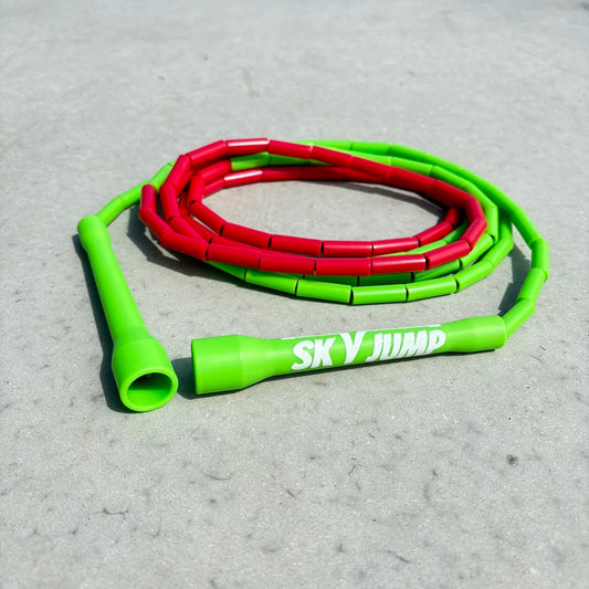 Corde à sauter perlé Maroc 🇲🇦 – Poignée incassable & légère - Skyjump Sky Jump