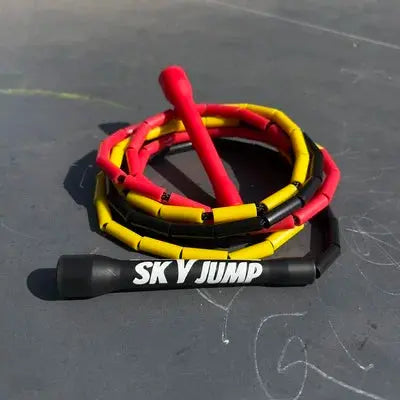 Corde à sauter perlée Dikkenek 🇧🇪 – Poignées incassables, Freestyle Sky Jump
