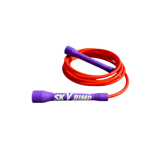 Corde à sauter PVC Orange Fury – Vitesse, Cardio & Freestyle – SkyJump Sky Jump