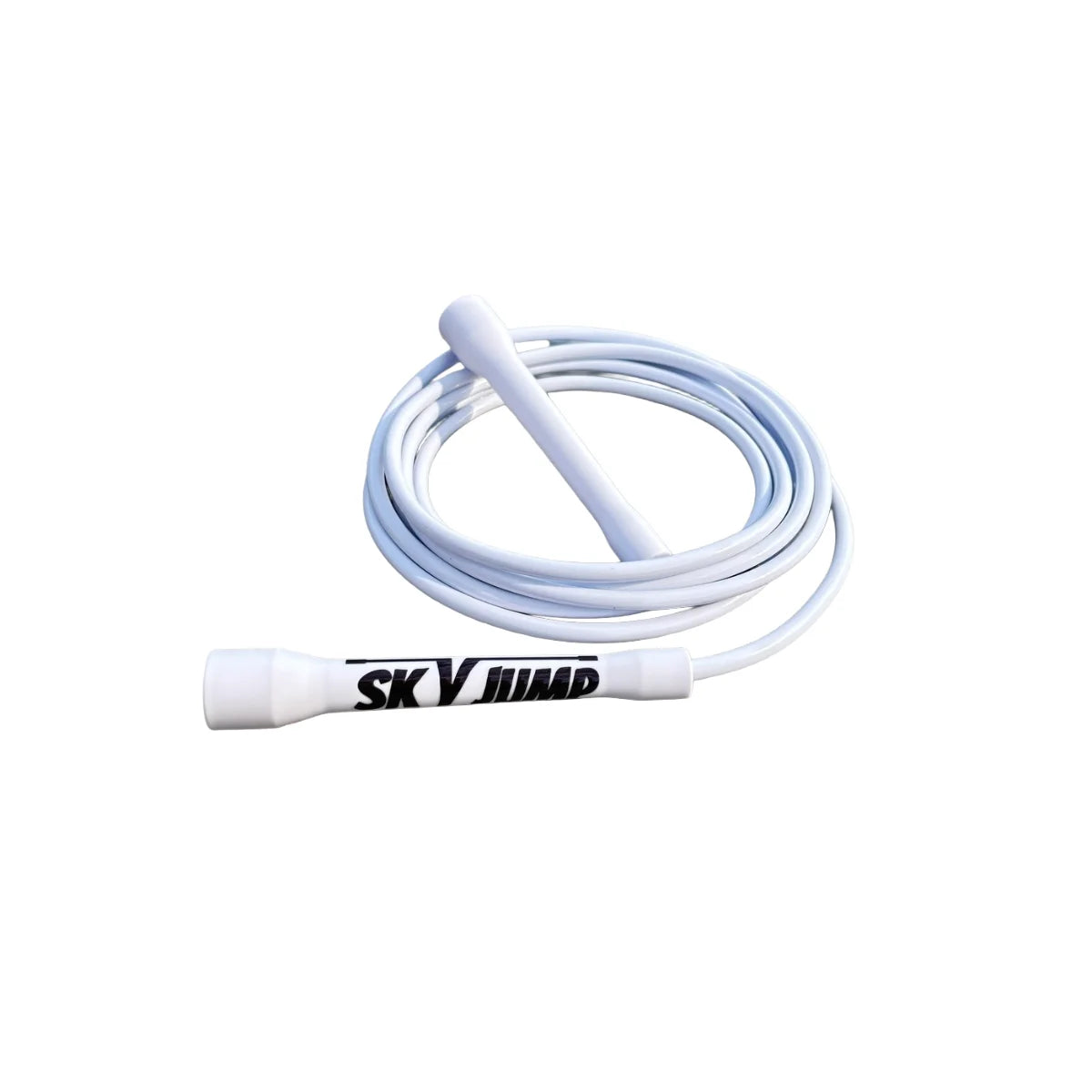 Corde à sauter PVC White Flow – Vitesse, Cardio & Freestyle – SkyJump Sky Jump